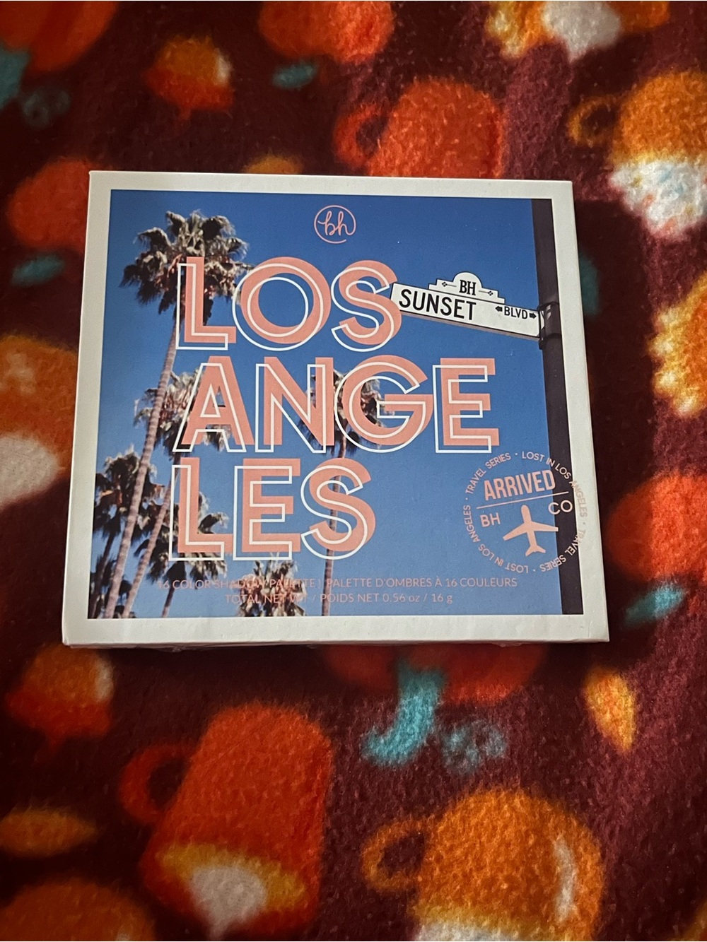 Los Angeles Eyeshadow Palette – Blue & Pink
